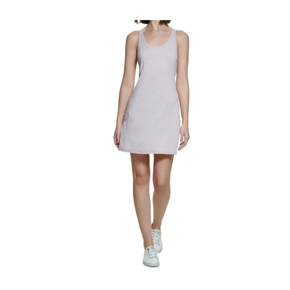 Calvin Klein Performance Side-Pocket Exercise Dress Pink Size L - Picture 1 of 1